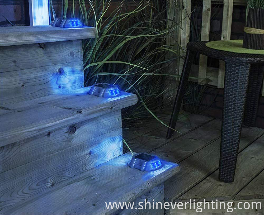 Bright Solar LED Deck Lighting for Exteriors